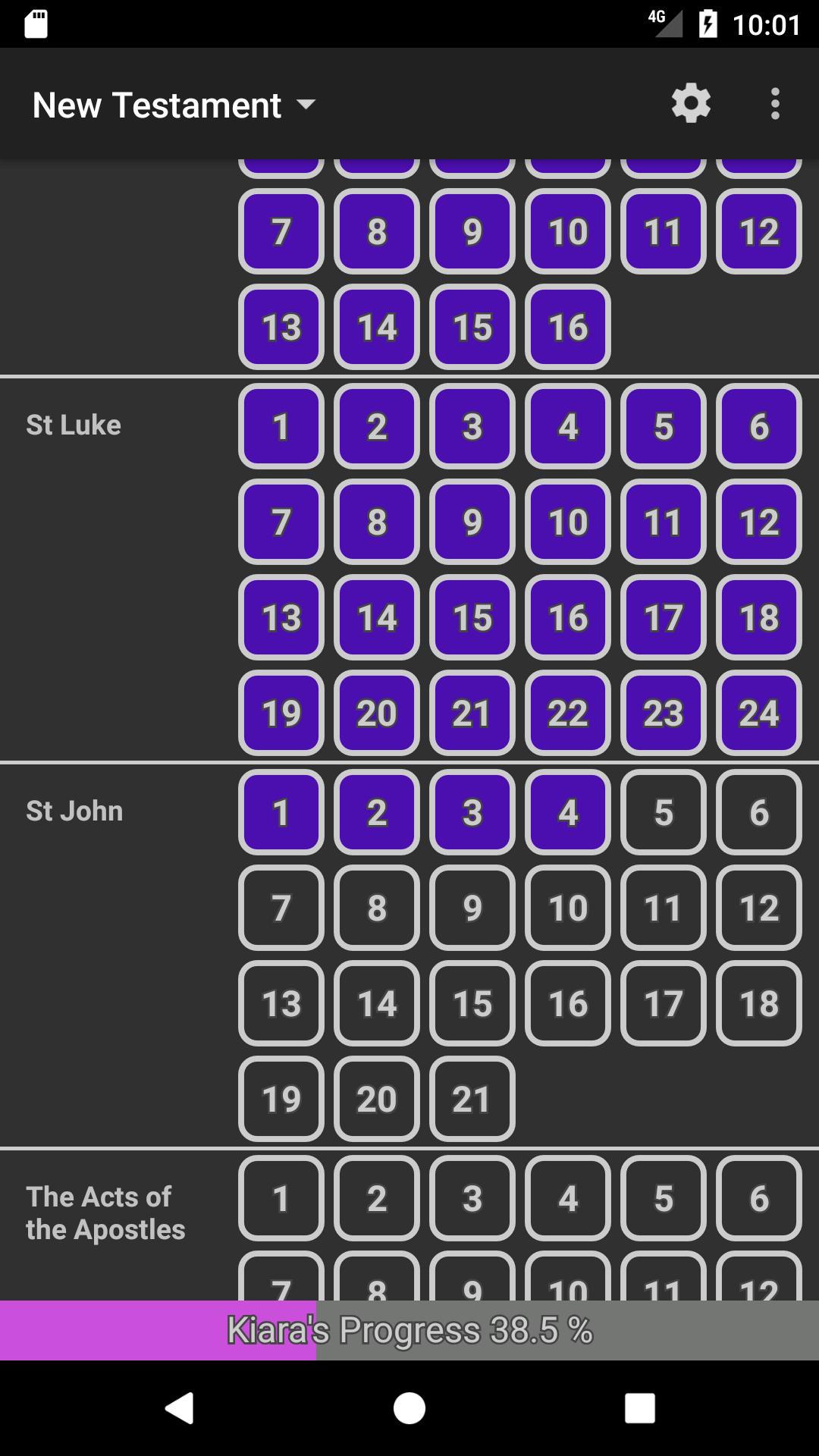 Bible Reading Chart