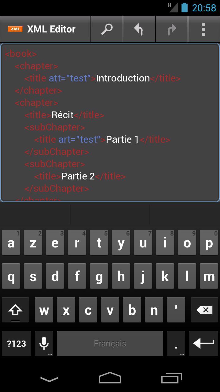 XML Editor CR