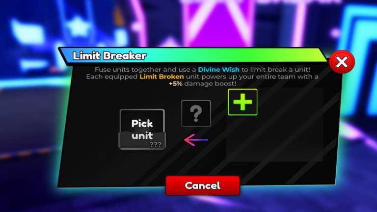 How to Limit Break in Anime Adventures
