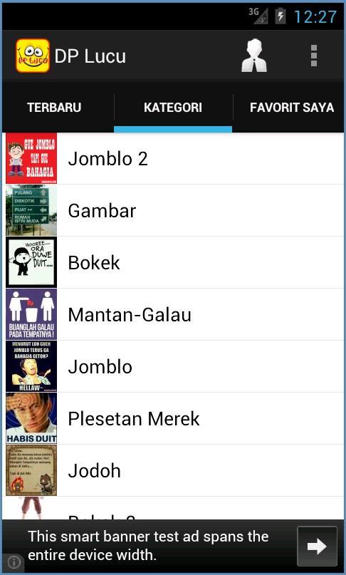 DP Lucu Terbaru