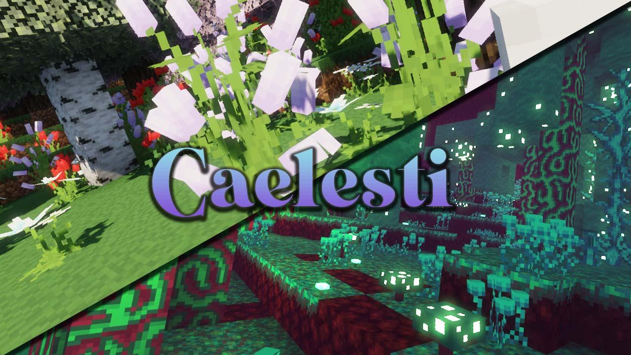 Minecraft Caelestiリソースパッケージ