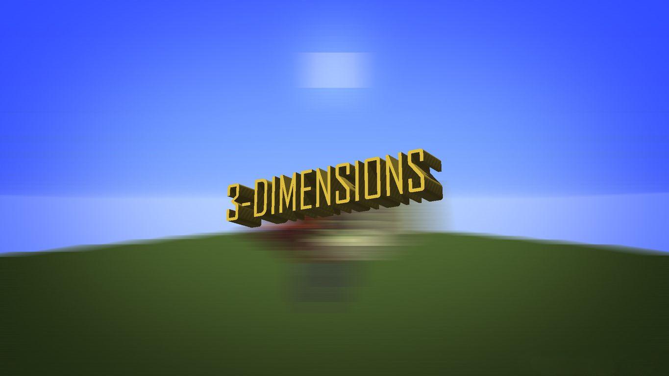 Minecraft 3D MAP (3 أبعاد خريطة) |