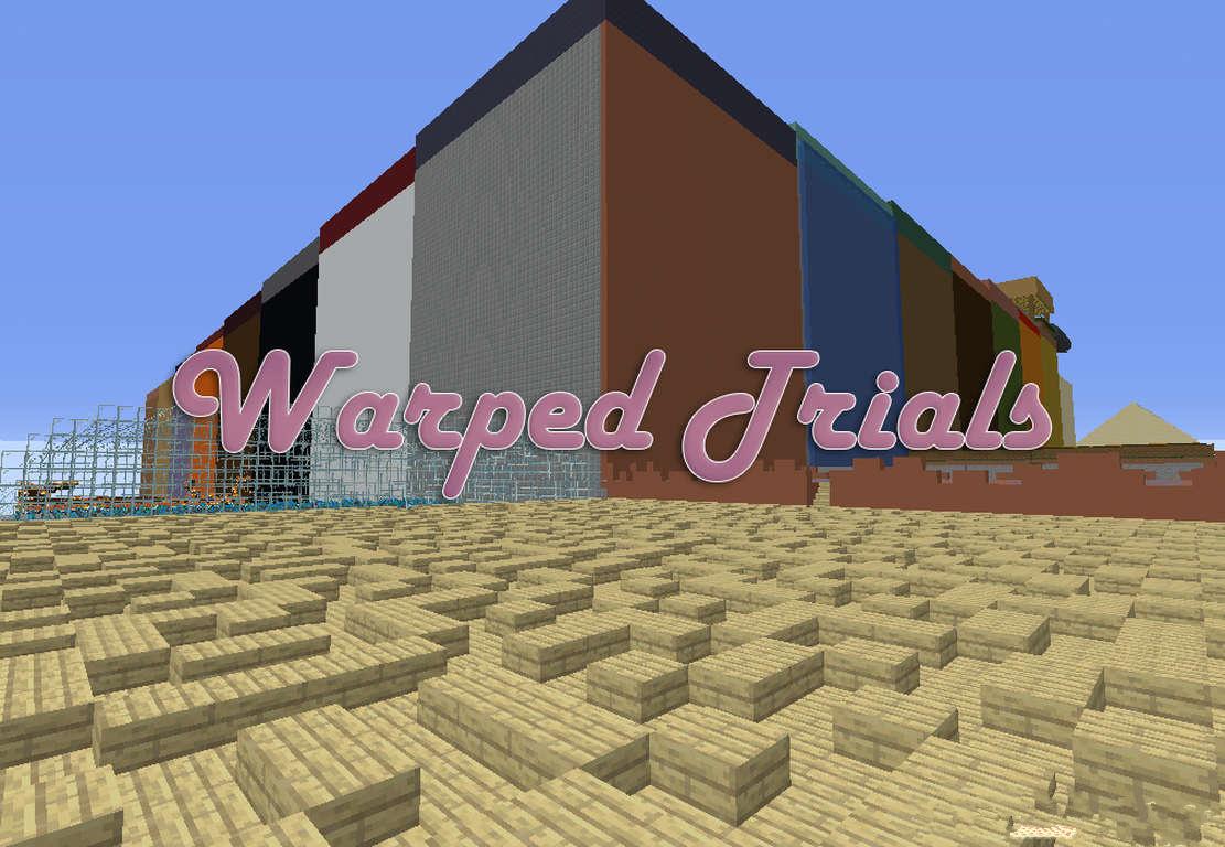 Mapa de trilhas deformadas | Minecraft versão 1.16.4