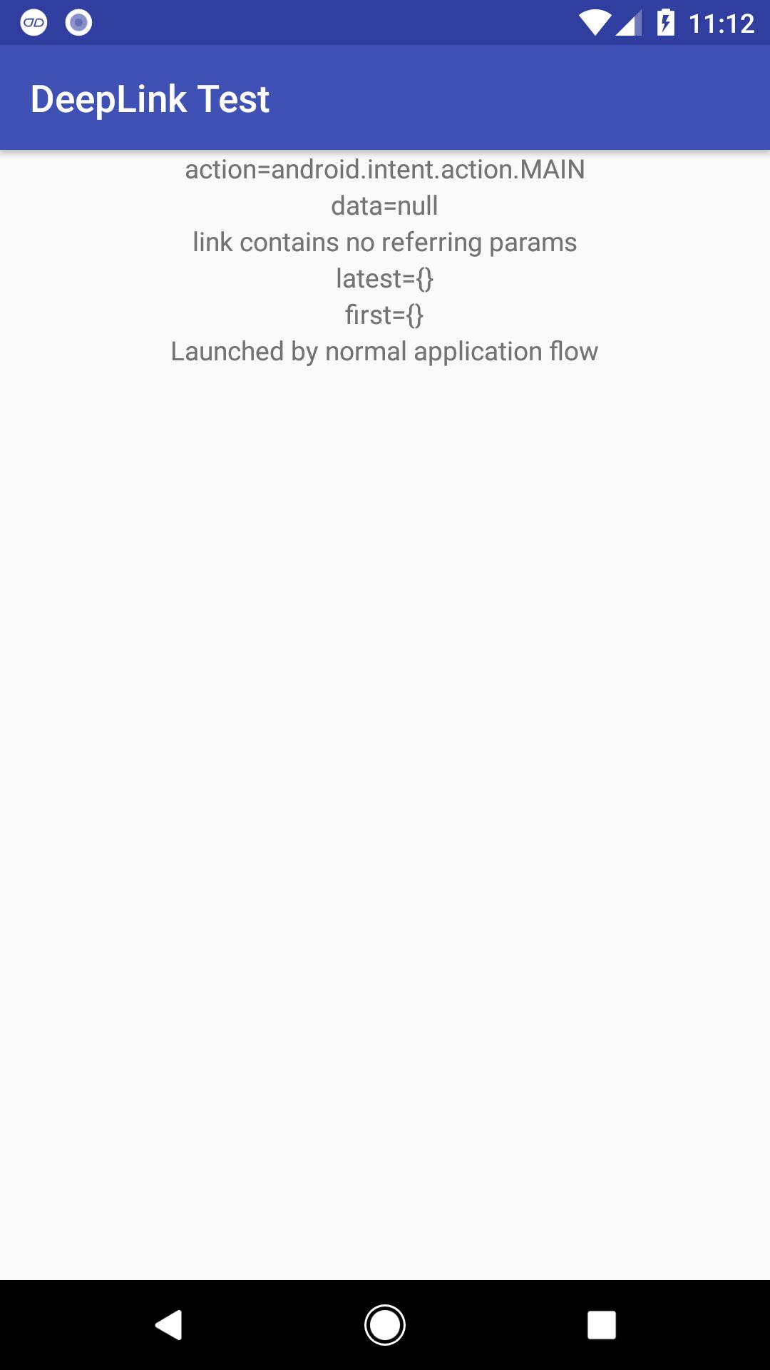 DeepLink Test