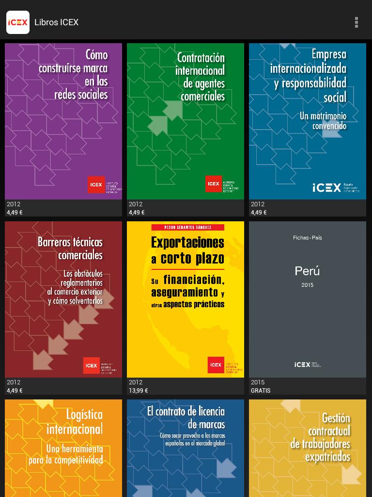 Publicaciones ICEX
