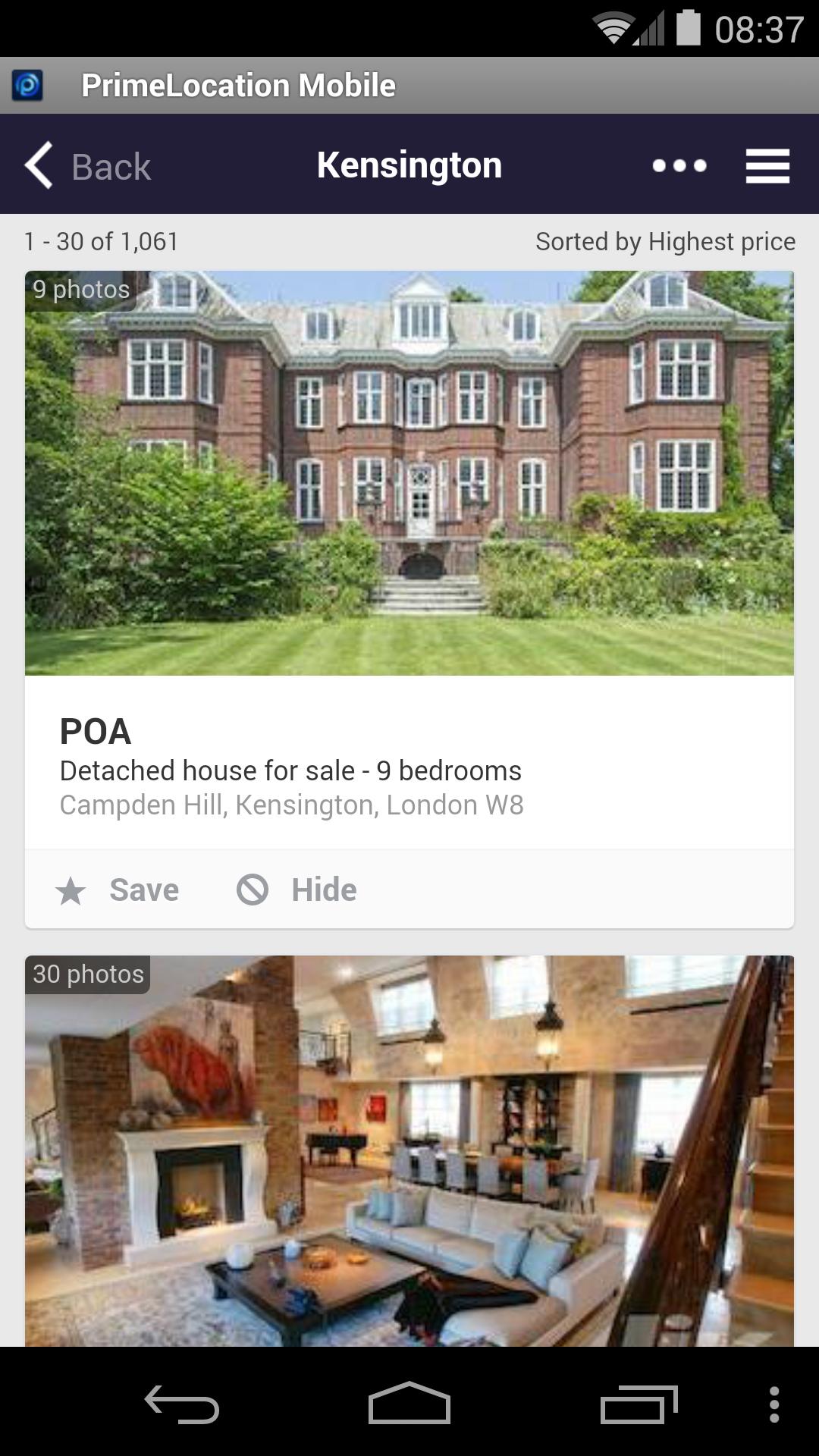 PrimeLocation Property Search: