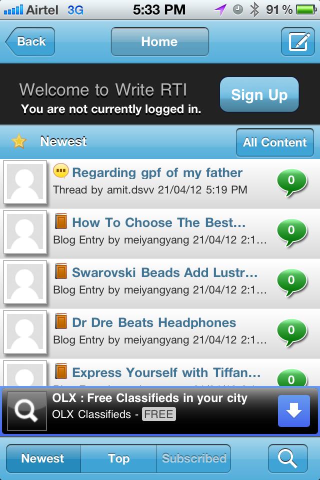 Mobile RTI