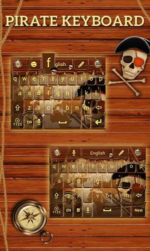 Pirate GO Keyboard Theme