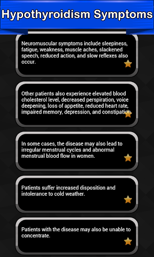 Hypothyroidism Symptoms