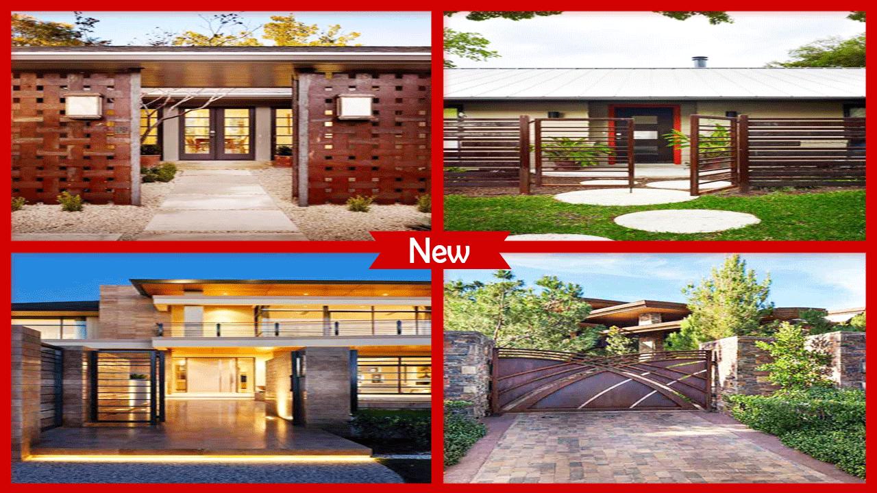 Modern Front Gate Design