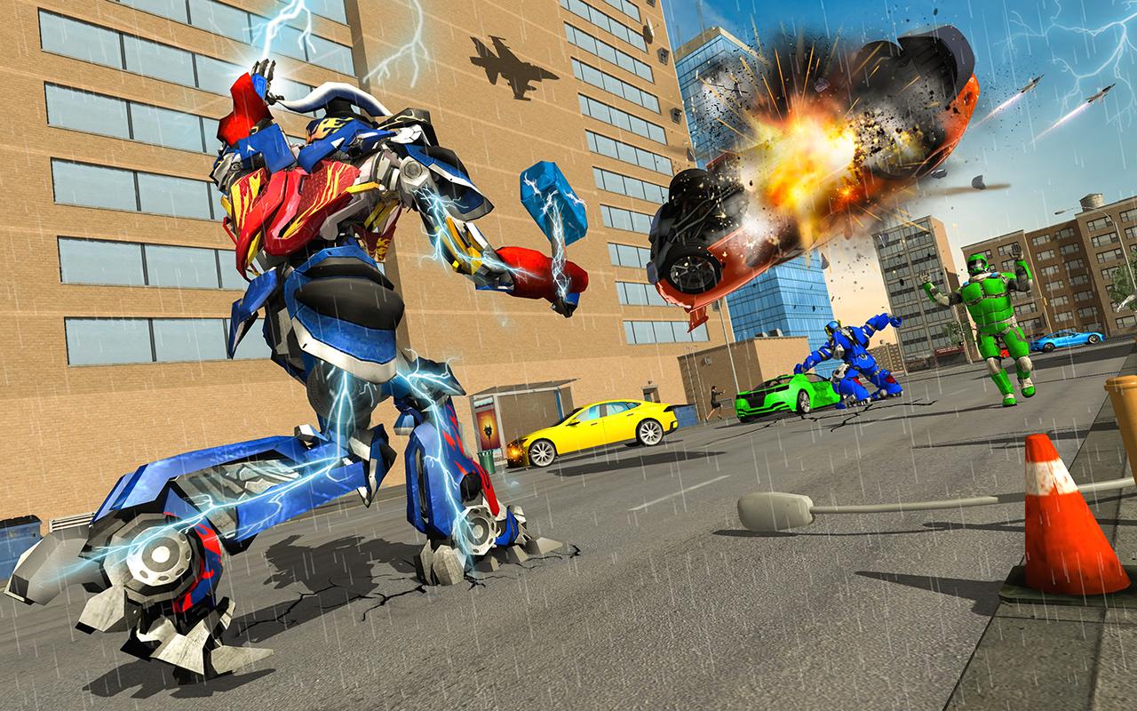 Force Strike Hammer Robot War