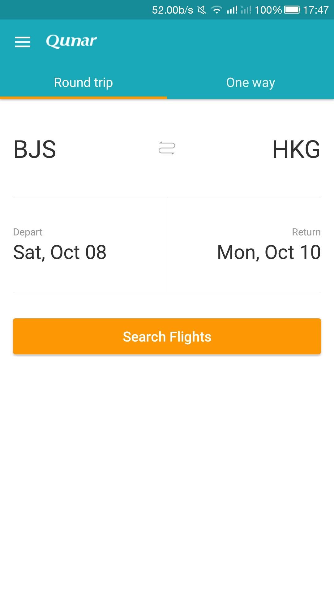 Qunar - Find cheap flights