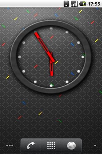 RIM 4x3 Analog Clock