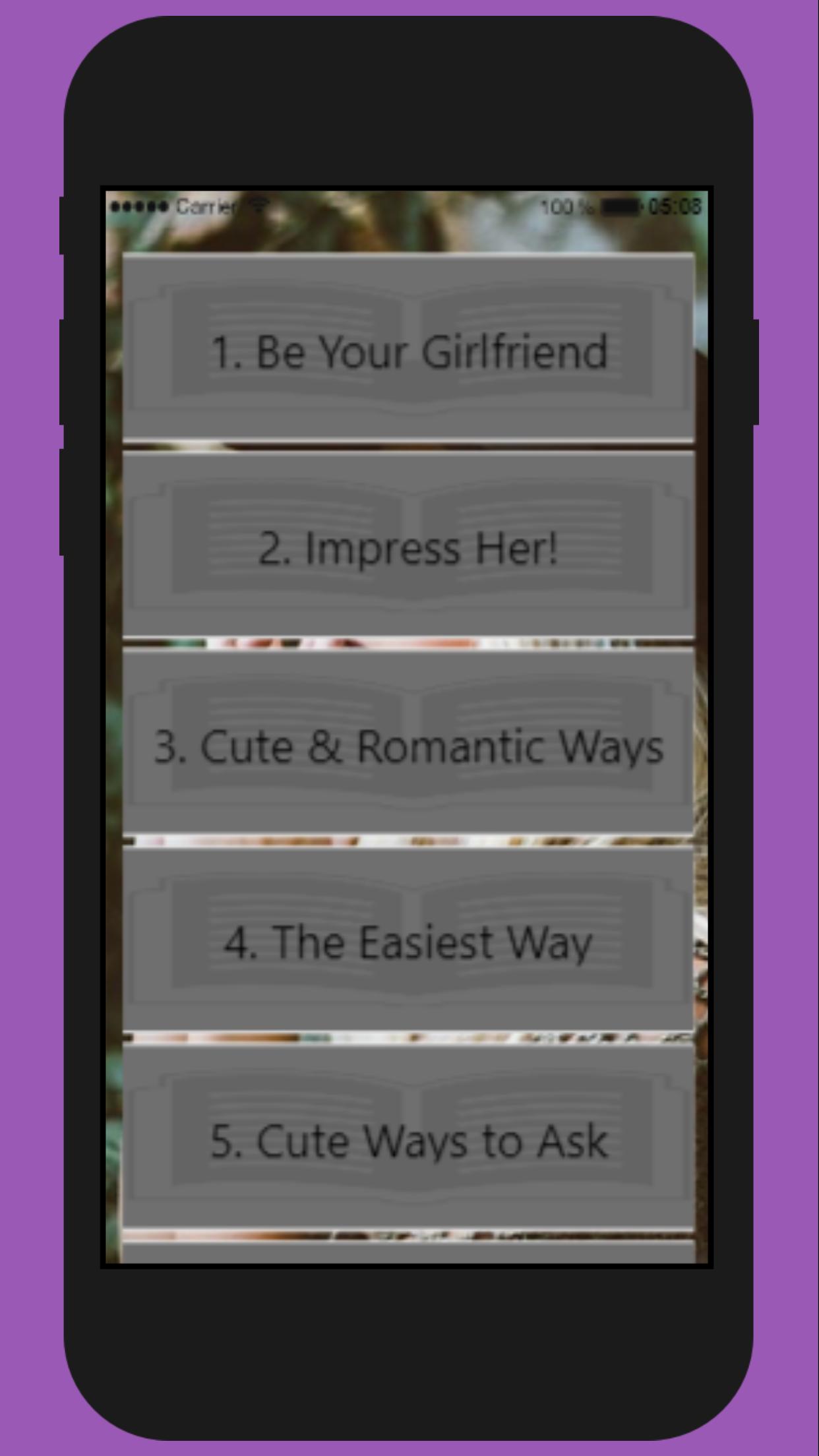 How to Ask a Girl to be Your Girlfriend