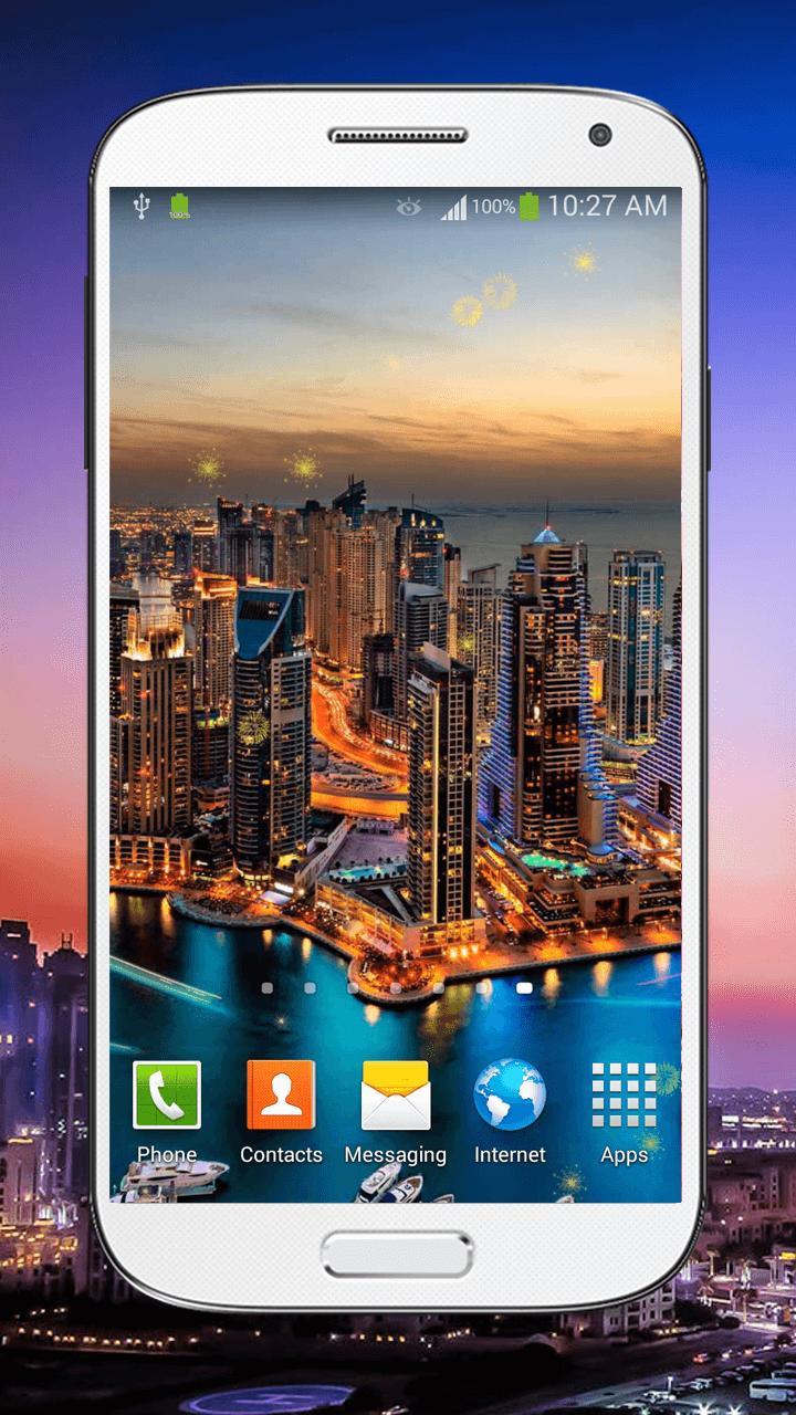Nights in Dubai Live Wallpaper
