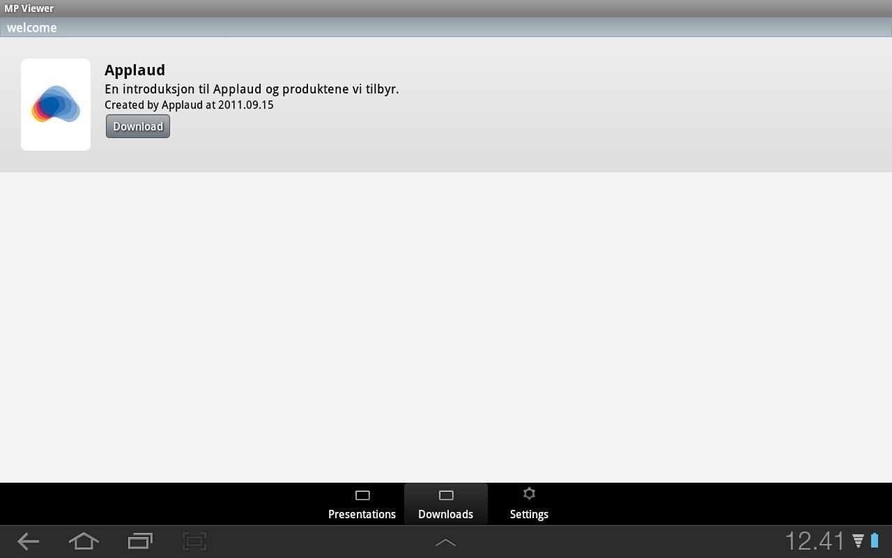 Mobile Publisher Viewer