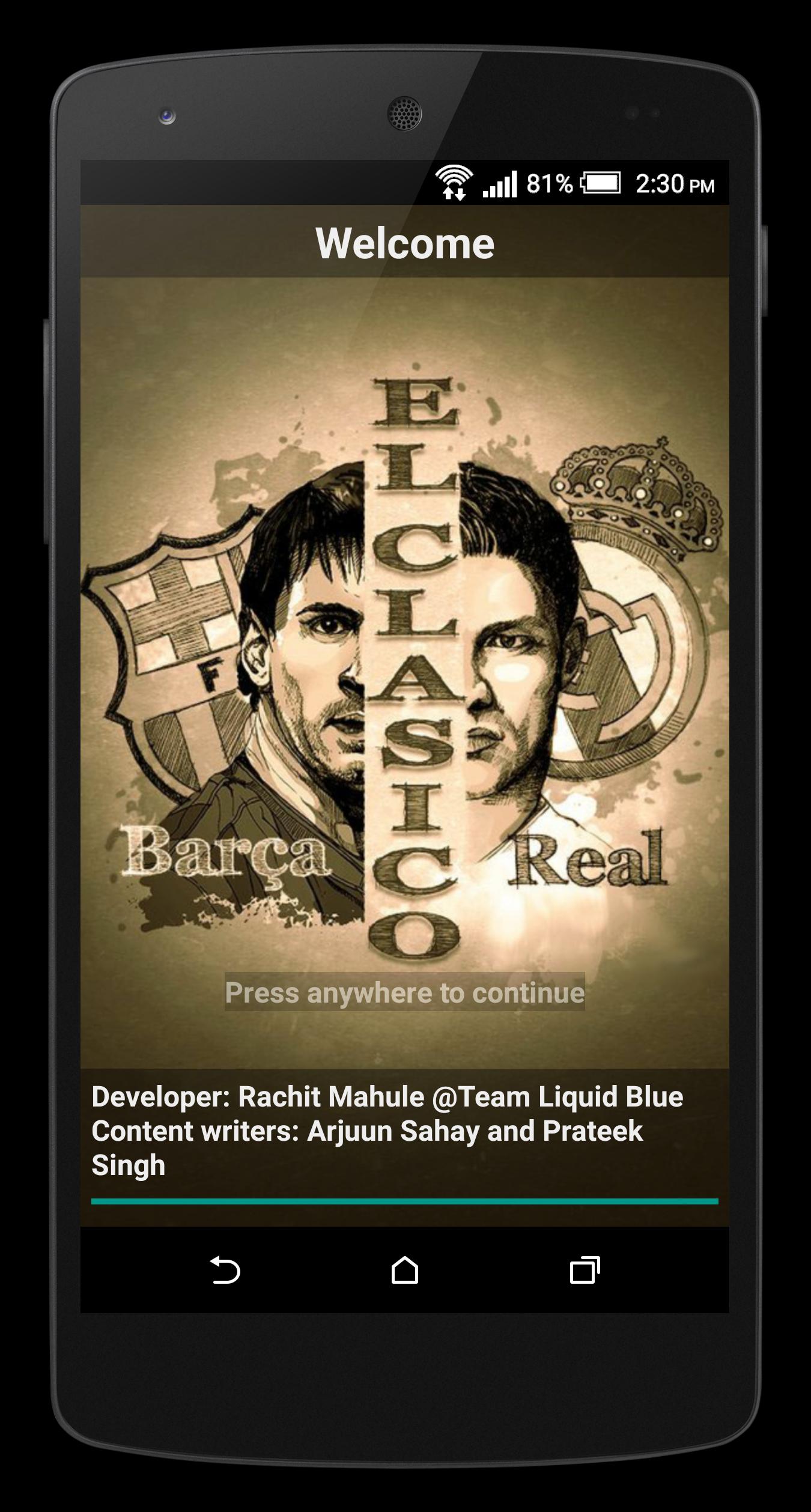 Real vs Barca Football News