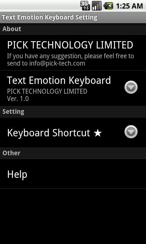 Text Emotion Keyboard