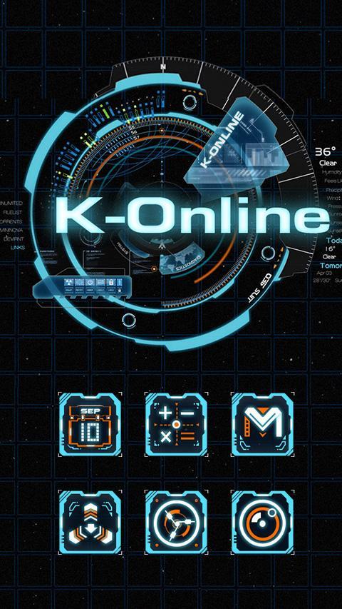 K-Online GO LAUNCHER THEME