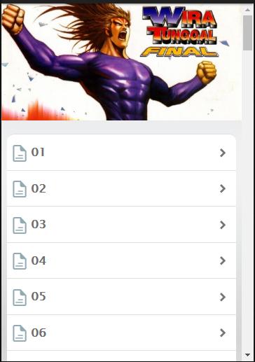 Komik Wira Tunggal Final