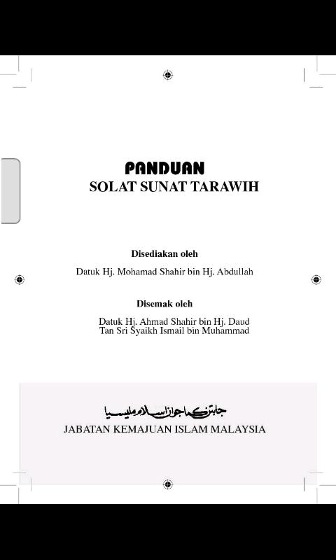 Sembahyang Sunat Tarawih