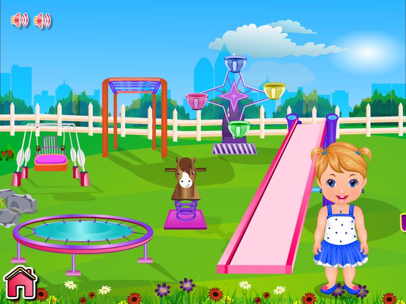 Baby Playing and Feeding