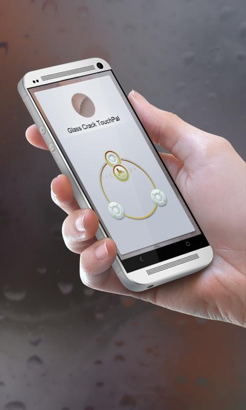 Glass Crack Keypad Design