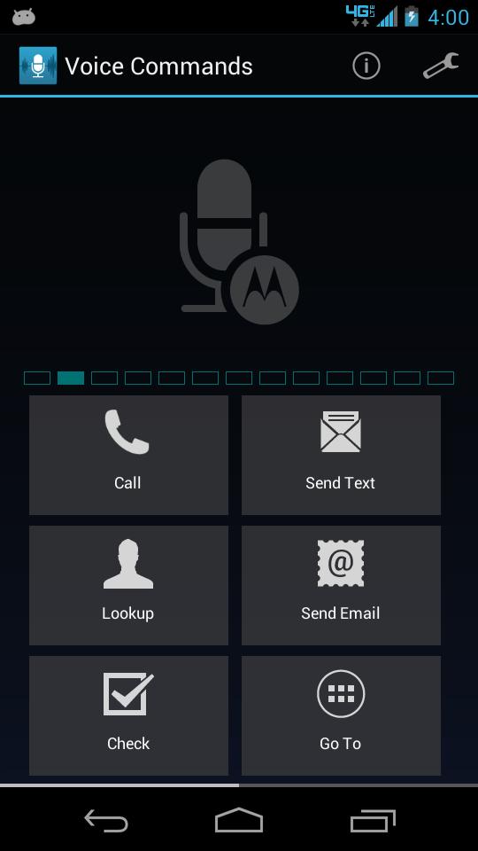 Voice Commands