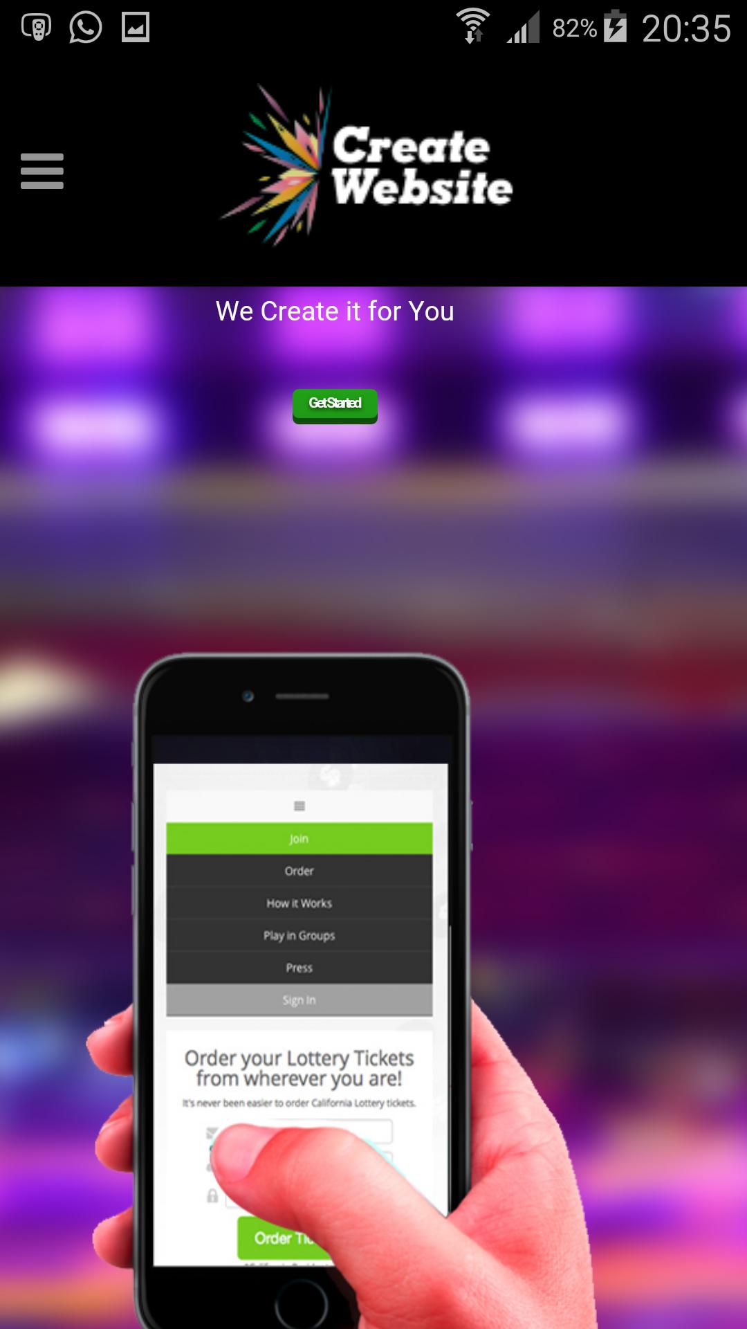 Create Website