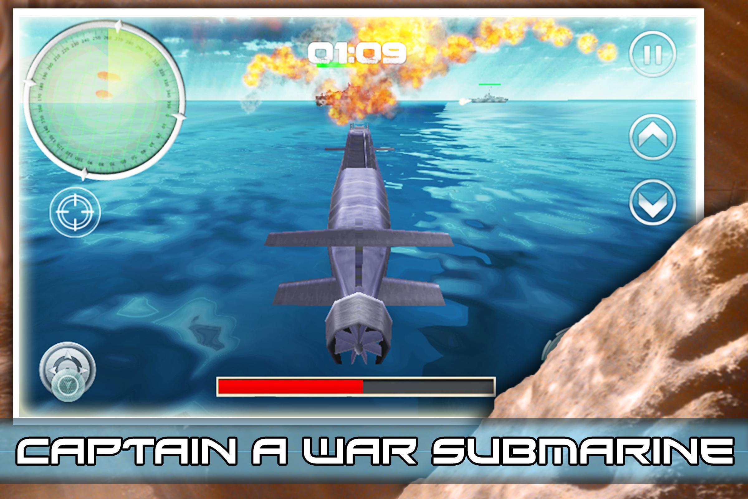 Modern Navy Submarine Sea War