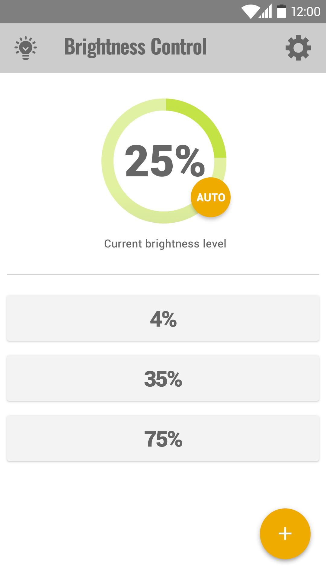 Brightness Control