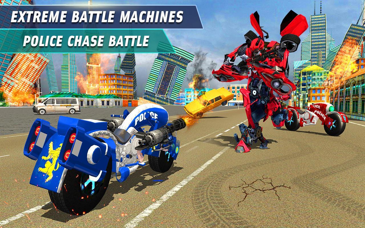 Flying Hero Robot Transform 3D