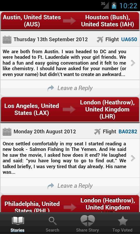 We Met On A Plane