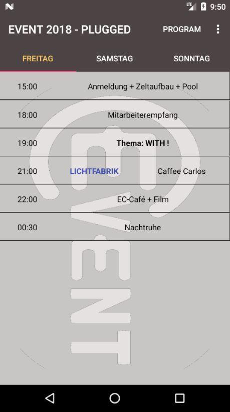 Event in Oschau