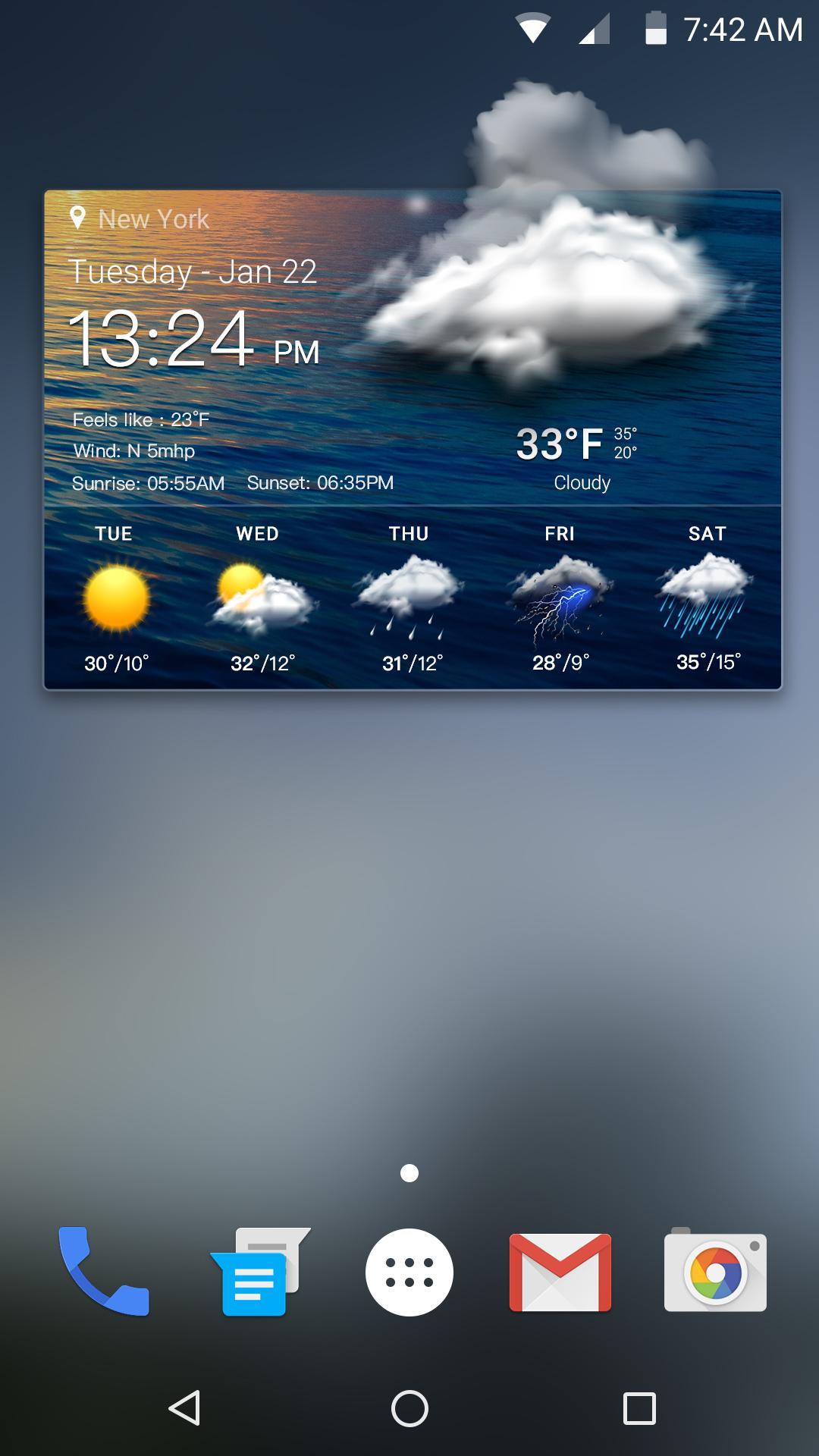 weather and temperature app Pro