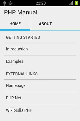 PHP Manual