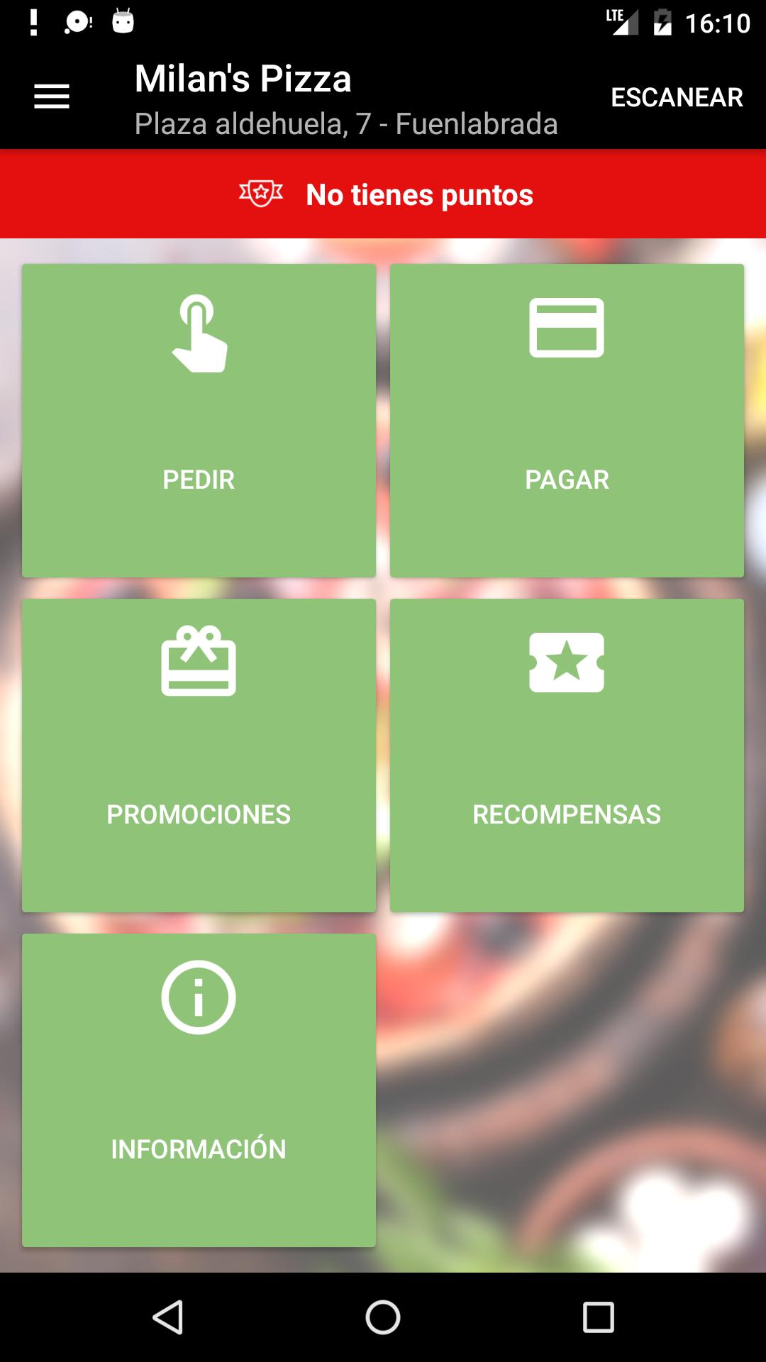 Milan's Pizza