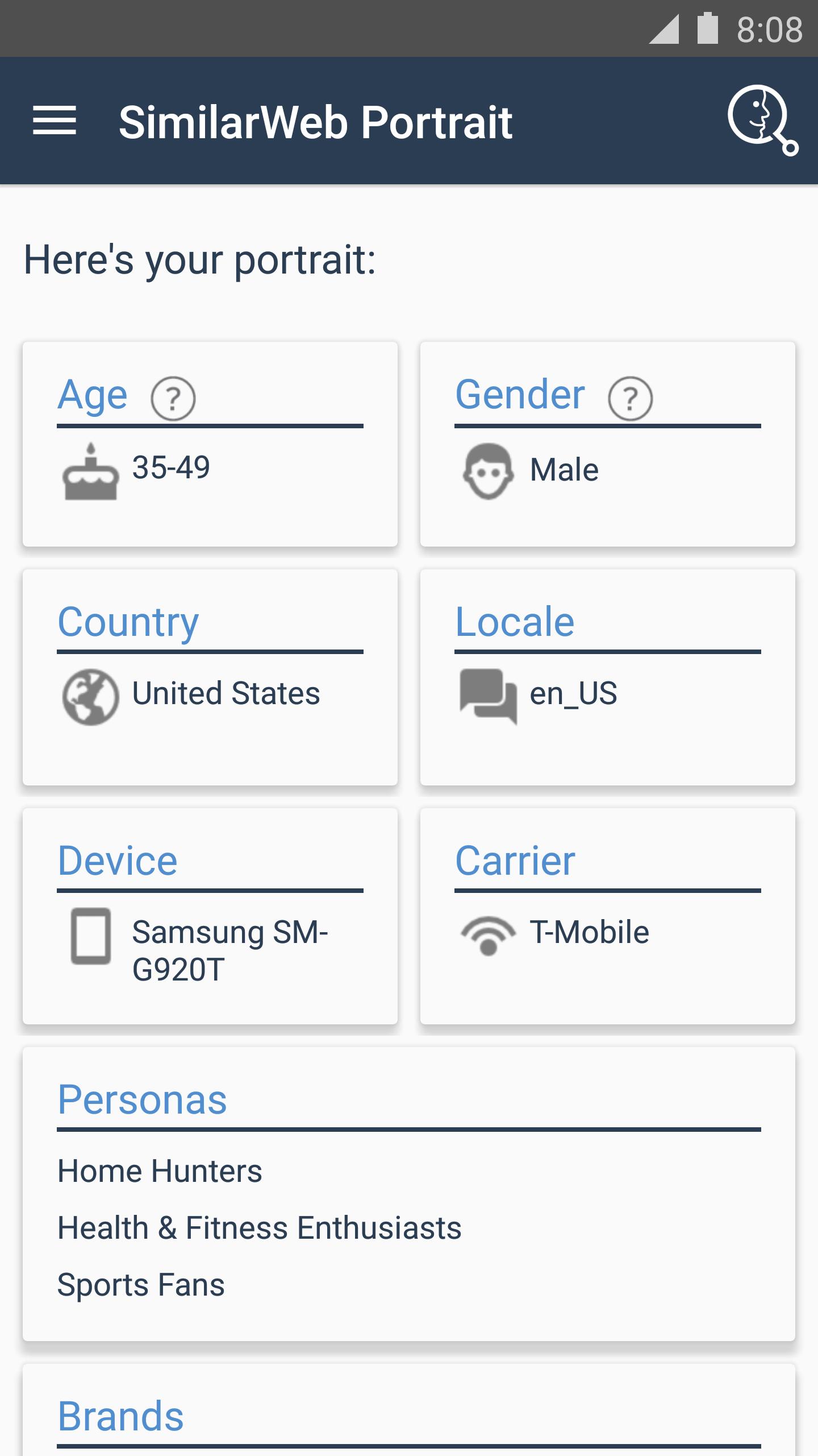 SimilarWeb Portrait