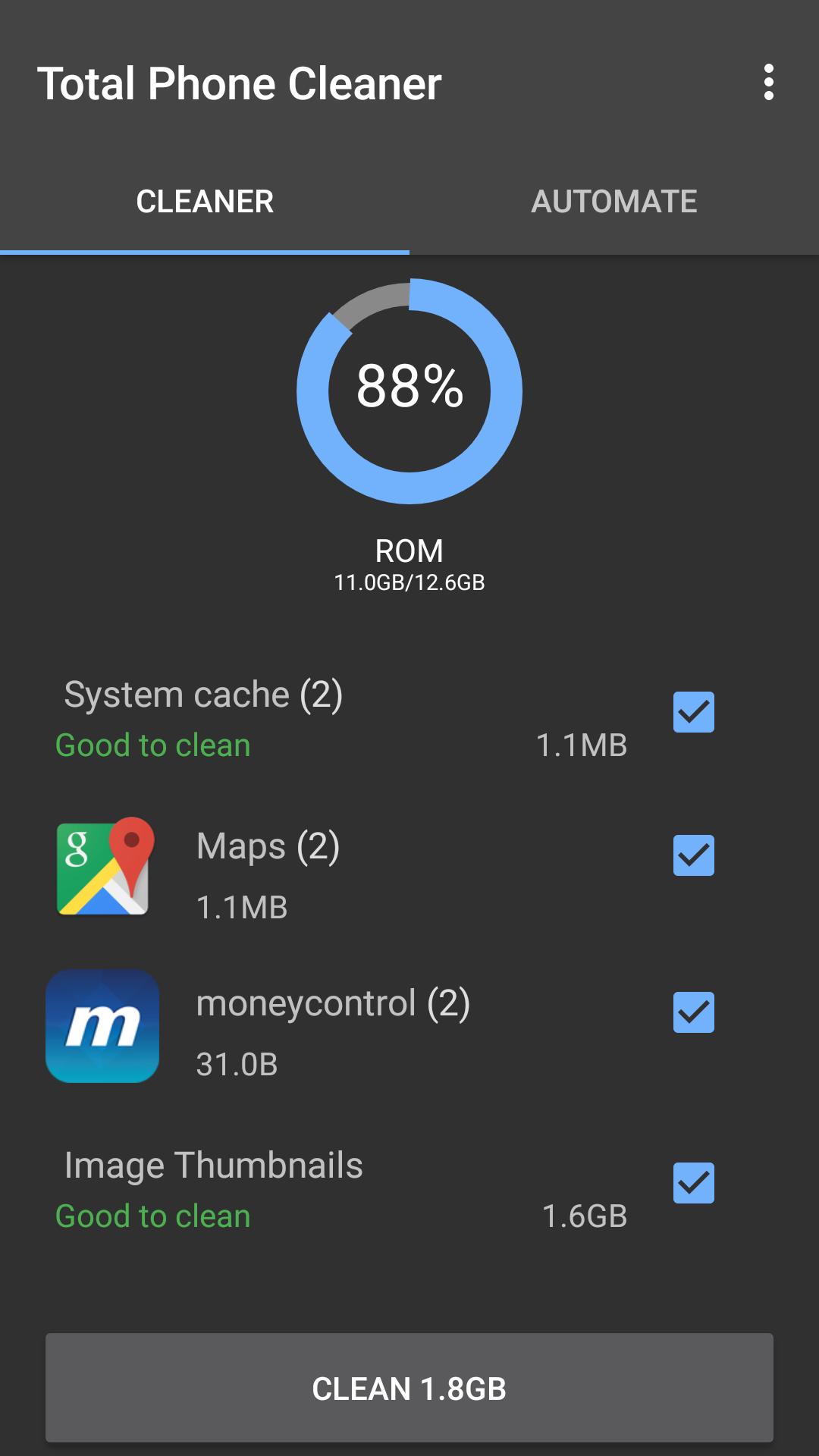 Total Phone Cleaner Free