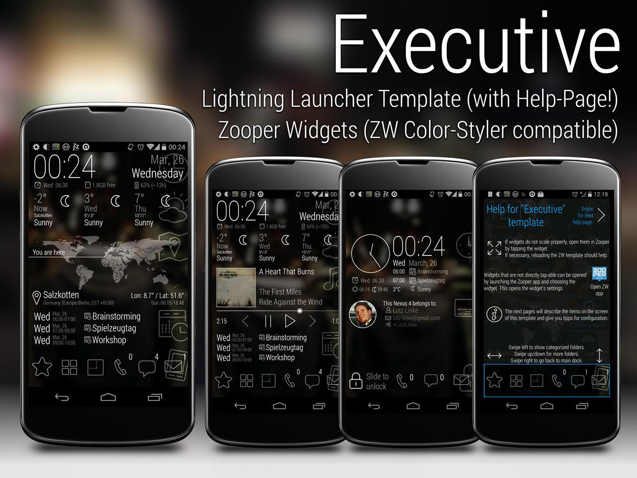 "Executive" for LL(x) and ZW