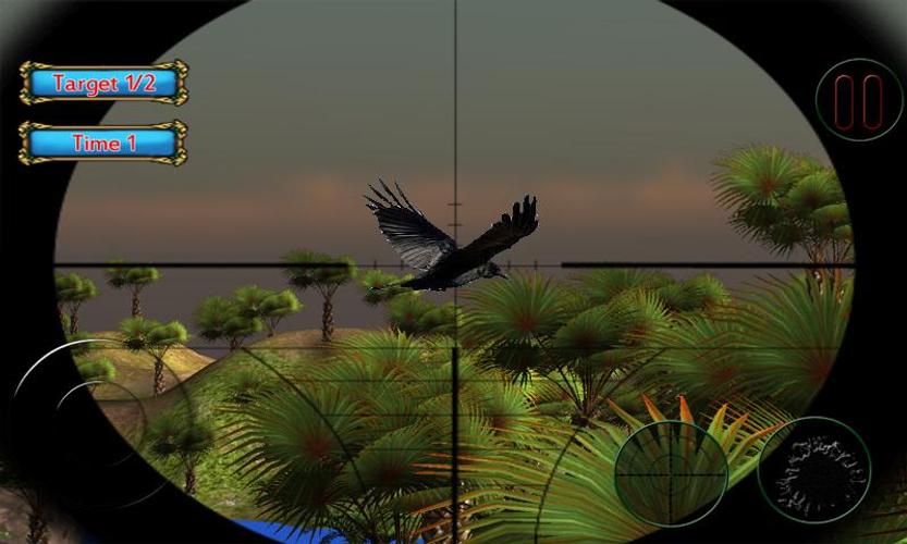 Flying Birds Hunter in Africa