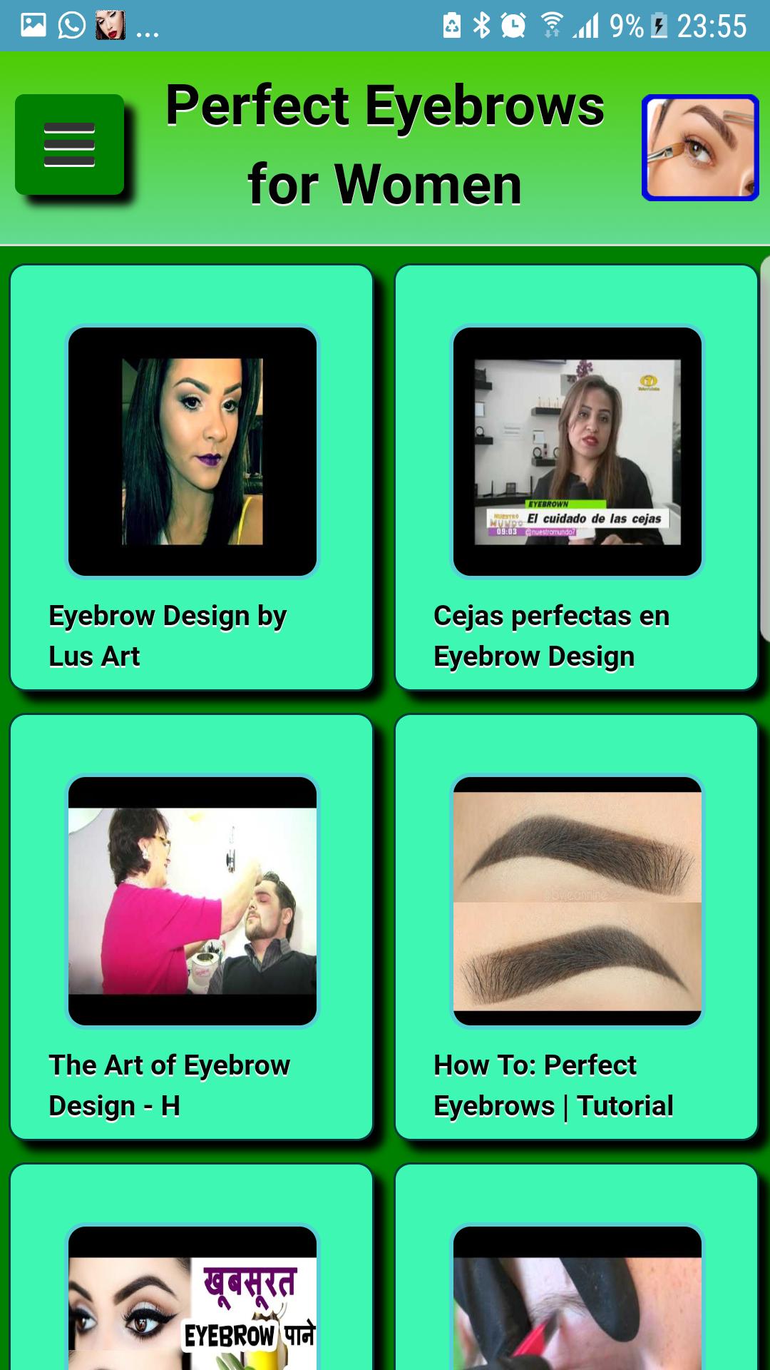 Perfect Eyebrows for Women