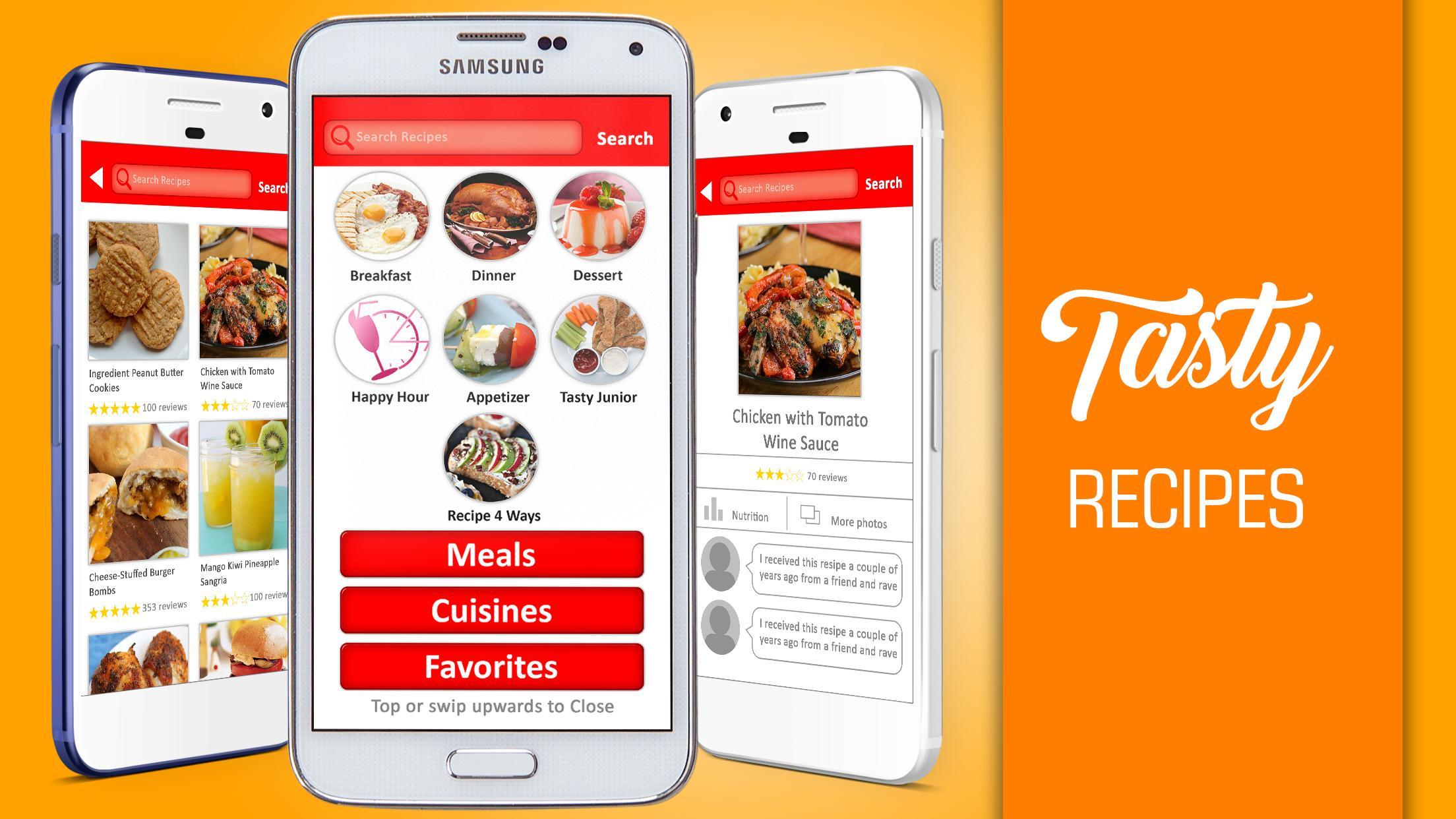 Tasty Recipes Best Cooking App
