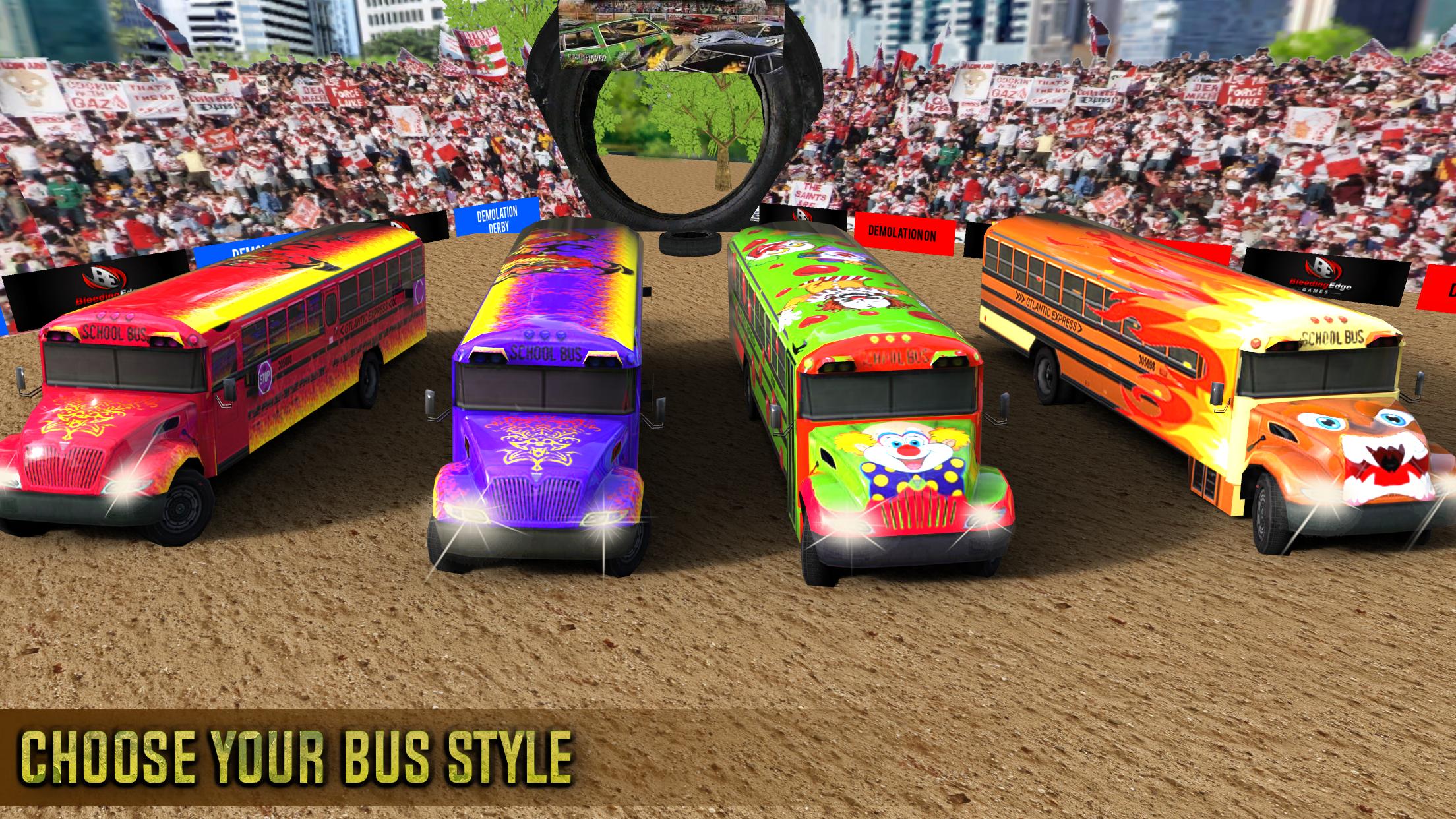 Demolition Derby Bus Racing 3D