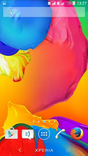 Theme Xperien Rainbow Colors